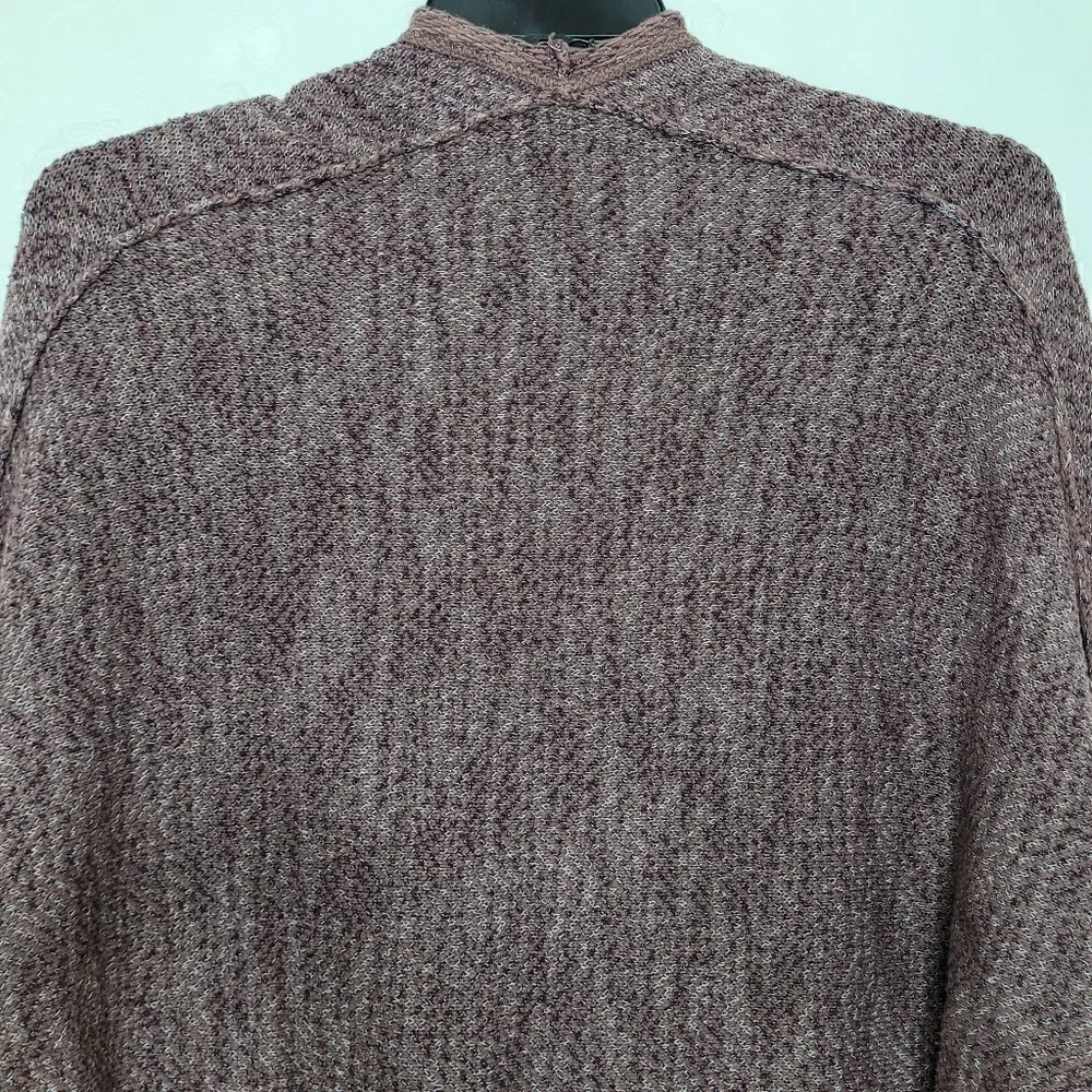 ‎Free People Mauve Knit Open Cardigan Size XS